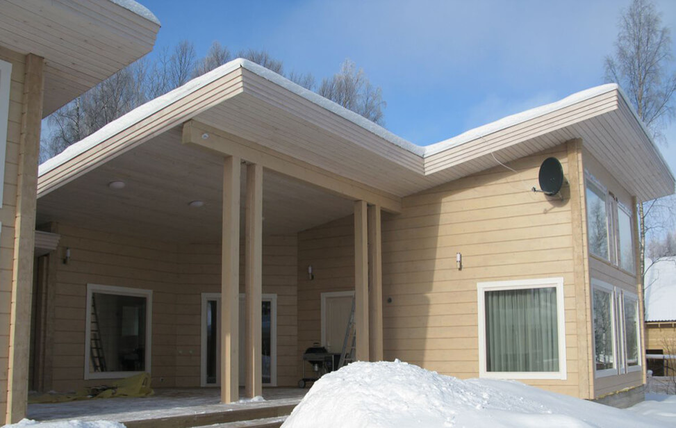 Дома из клееного бруса