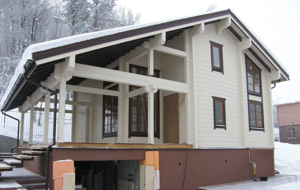 Дома из клееного бруса