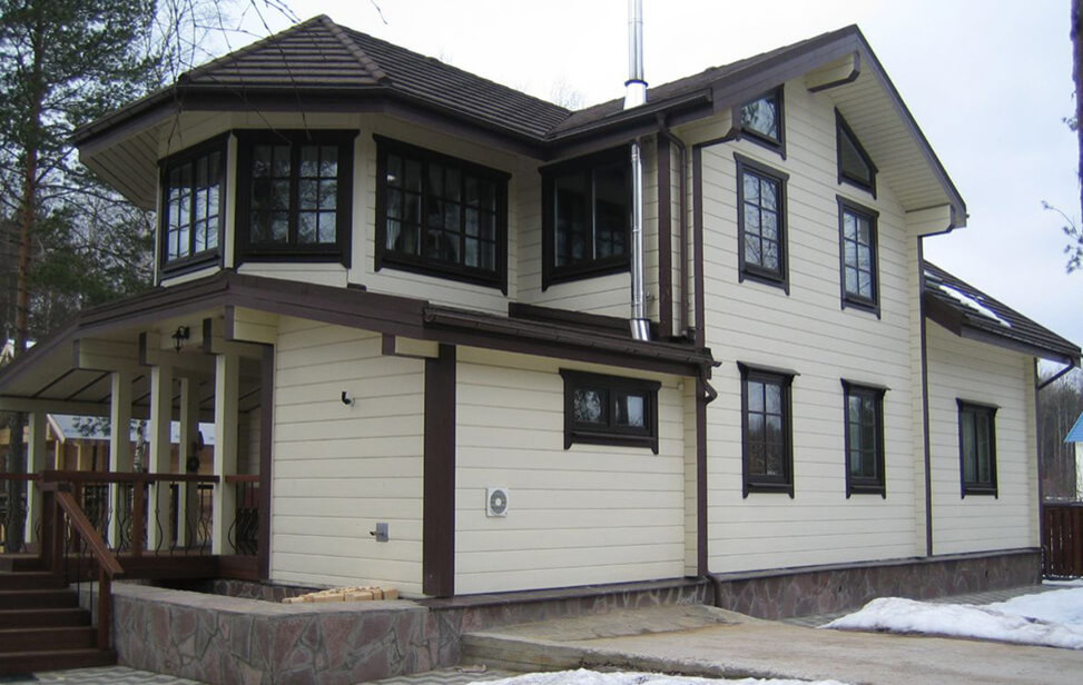 Дома из клееного бруса