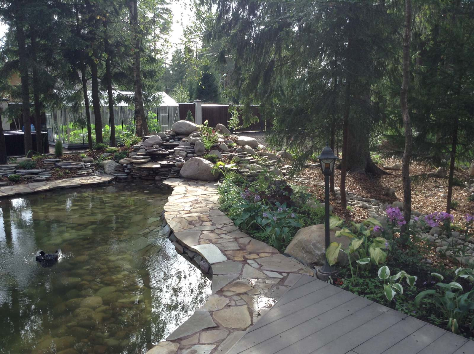 Благоустройство частного загородного участка в п. Медный завод