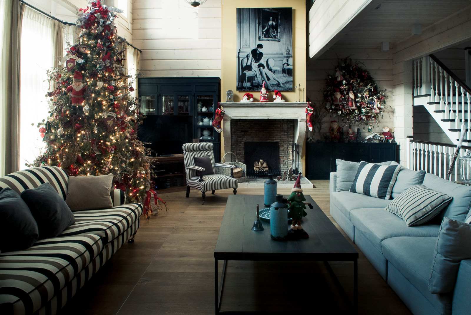 Интерьер дома в Серебрянном Бору, Москва