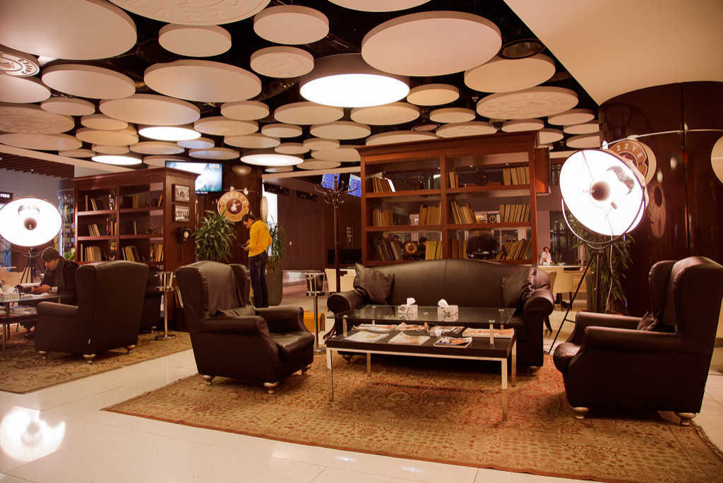 JAZZVE - Кафетерий в зоне VIP Lounge Международного Аэропорта Звартноц - 2012г.