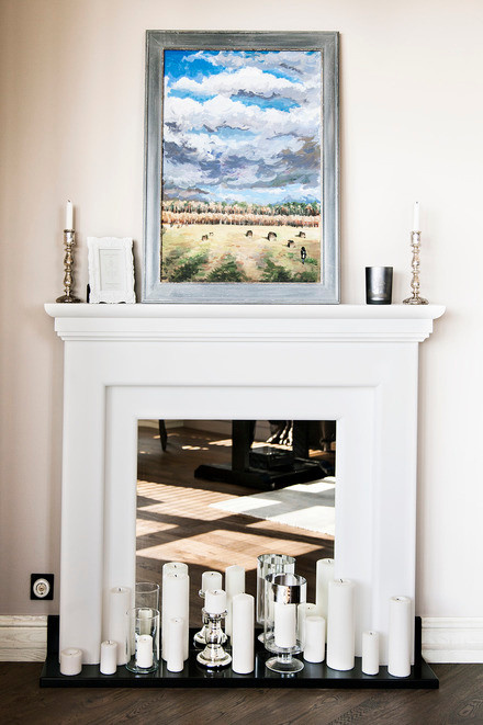 Городские апартаменты с видом на лес