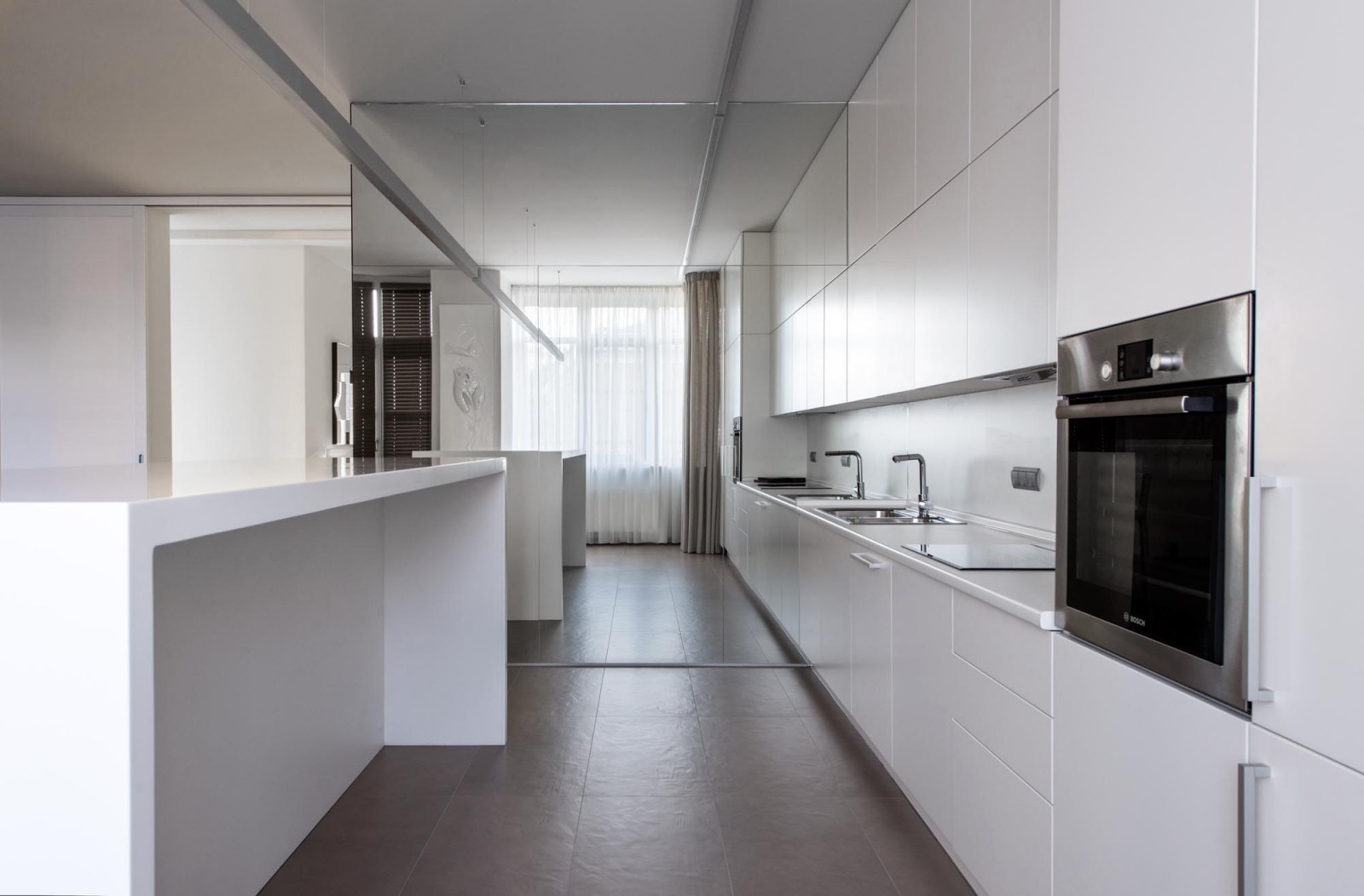 Интерьер квартиры в ЖК "Фурманный переулок, дом 8" 155 М2