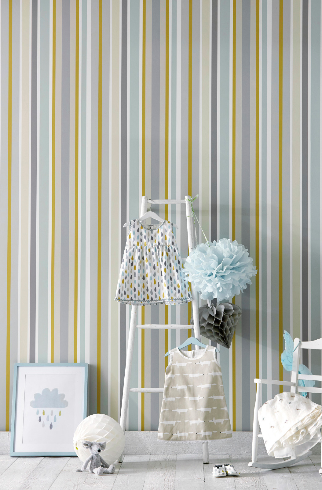 Guess Who?: детская коллекция обоев и тканей от Scion