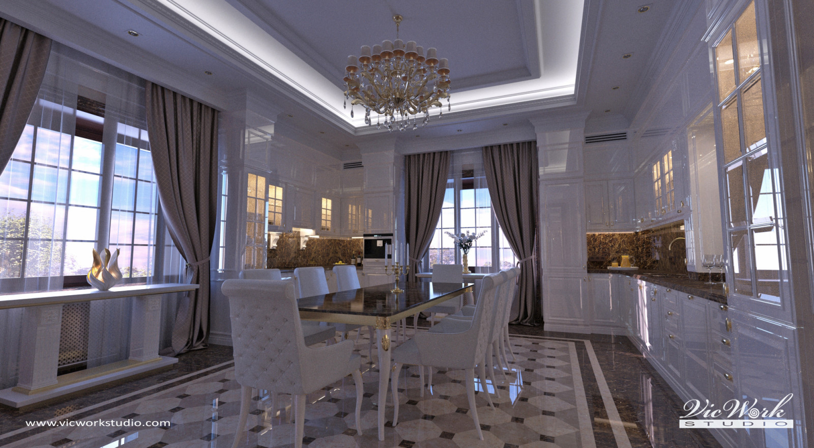 Dining room. H Residence