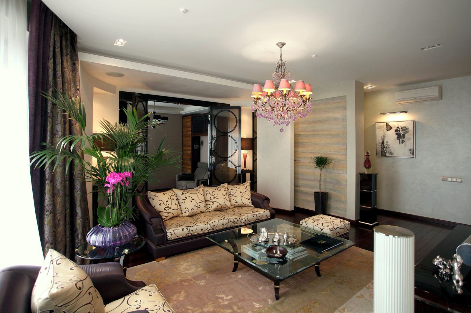 Jade Mood Apartment Interior in Art Deco Style
