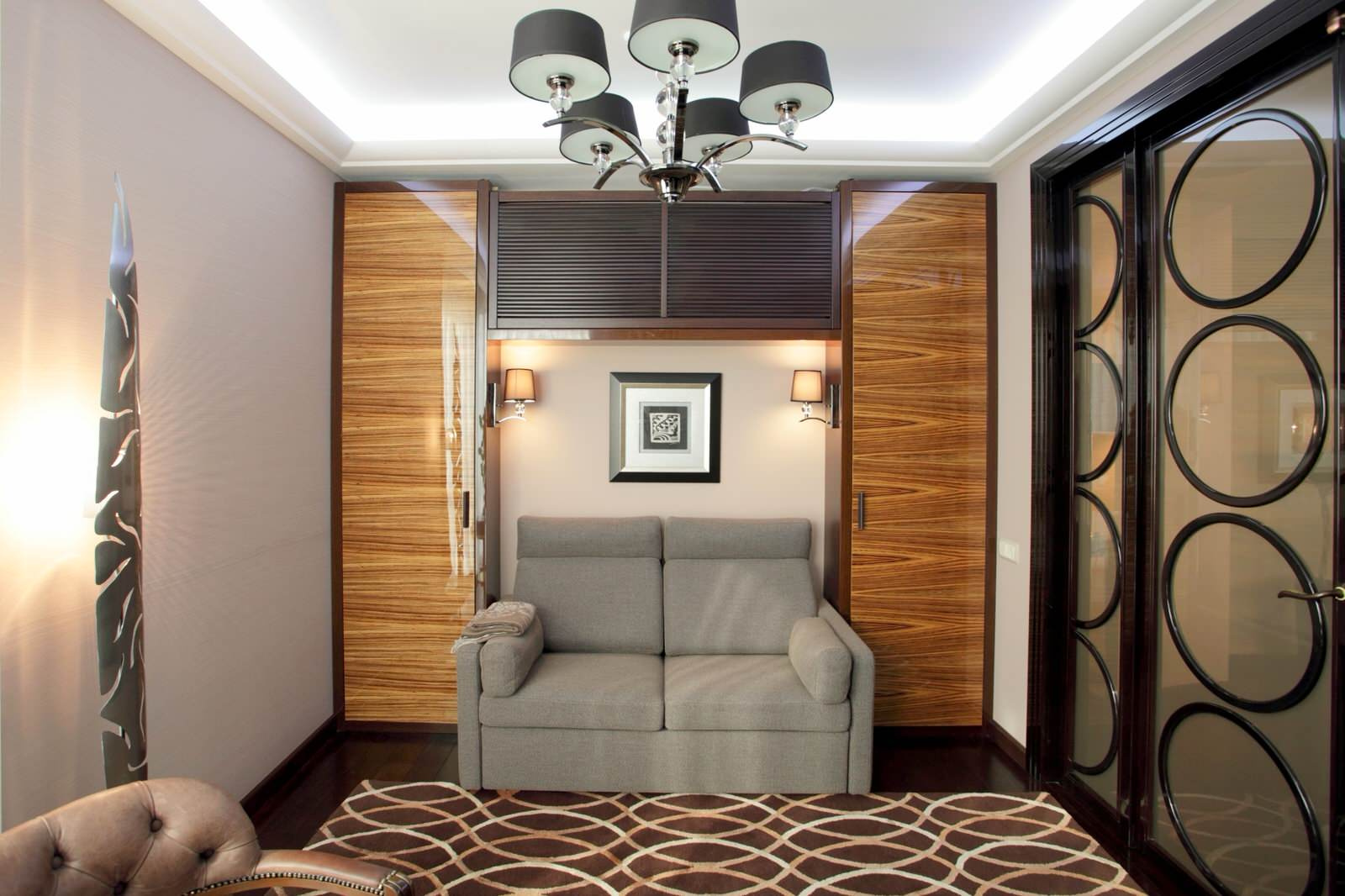 Jade Mood Apartment Interior in Art Deco Style