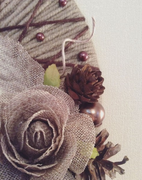 Интерьерный венок "Choco Chic" от La Couronne