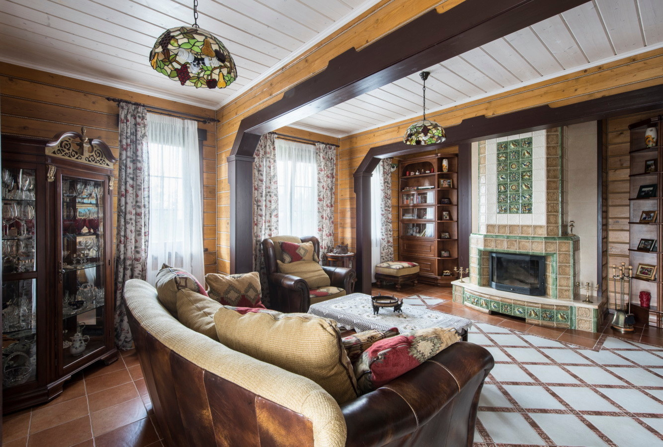 Деревянный дом под Звенигородом