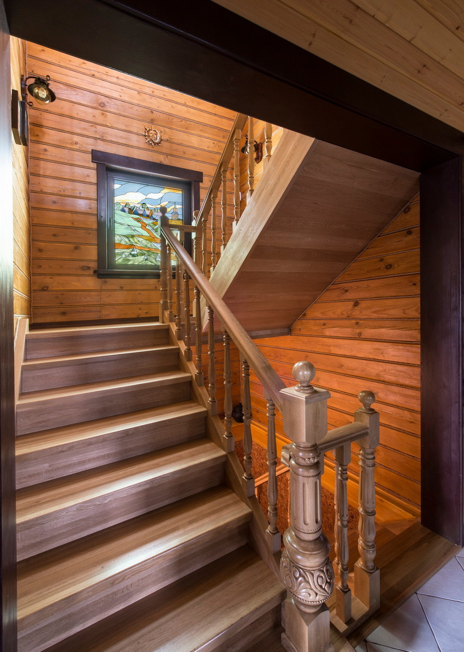 Деревянный дом под Звенигородом