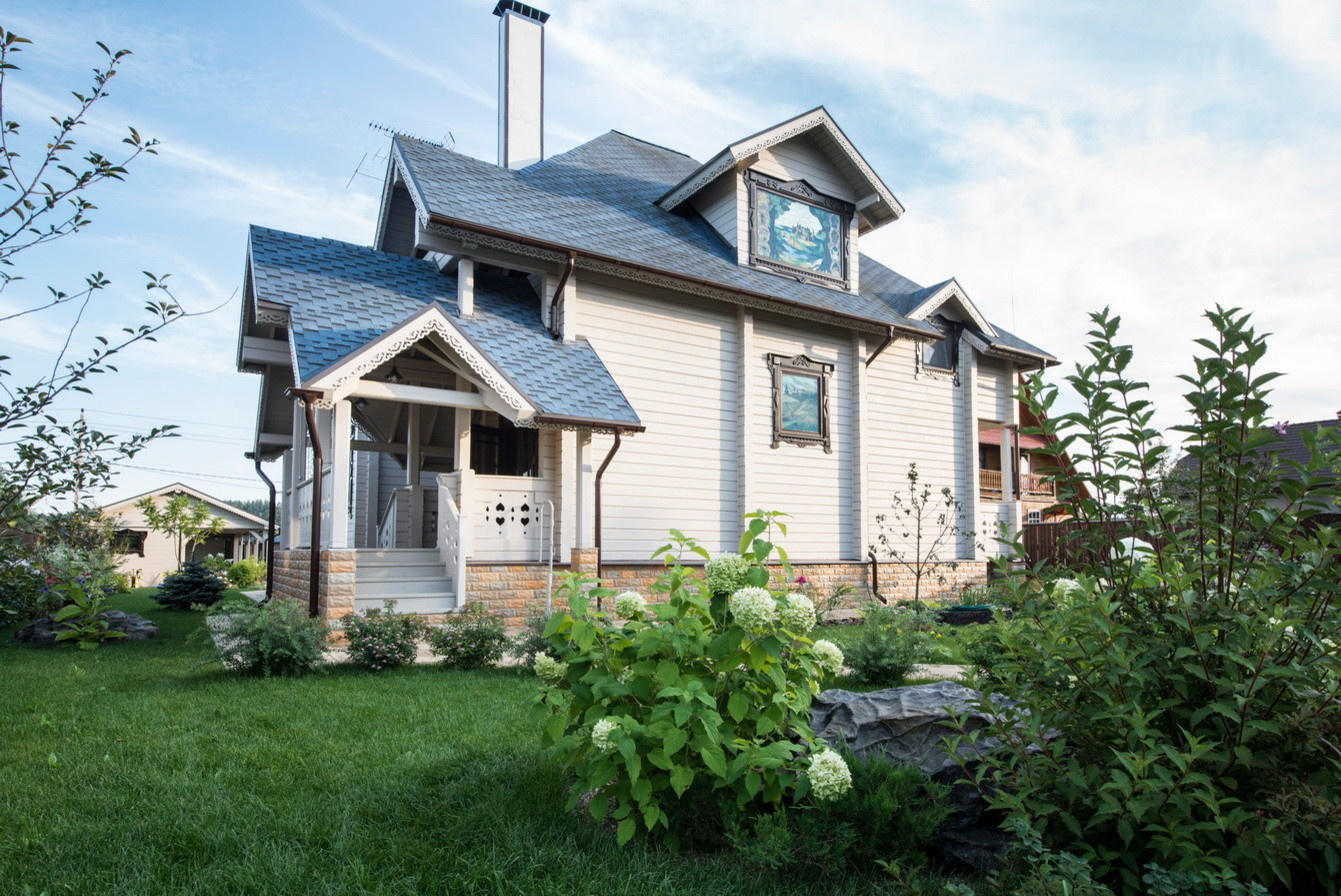 Деревянный дом под Звенигородом