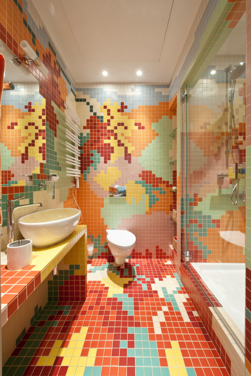 Фотоохота: Яркий санузел — 22 проекта