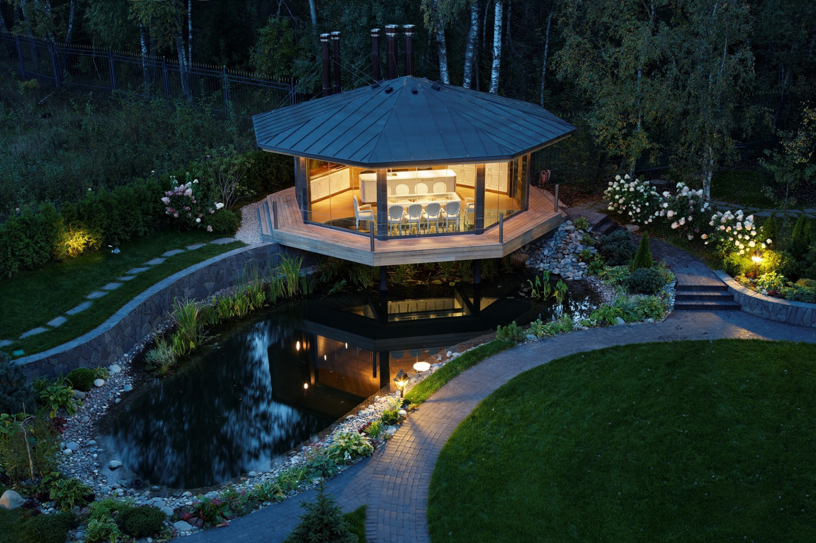 Гриль-дом в п. Гринфилд