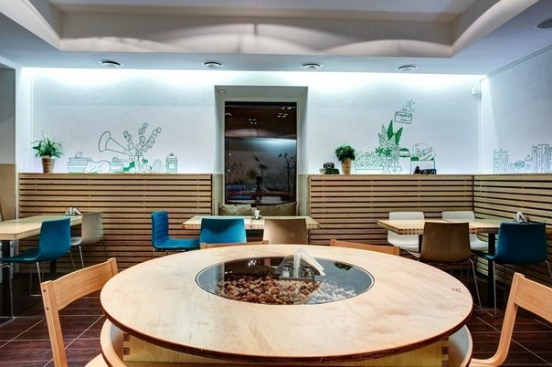 Роспись ресторана "Укроп"