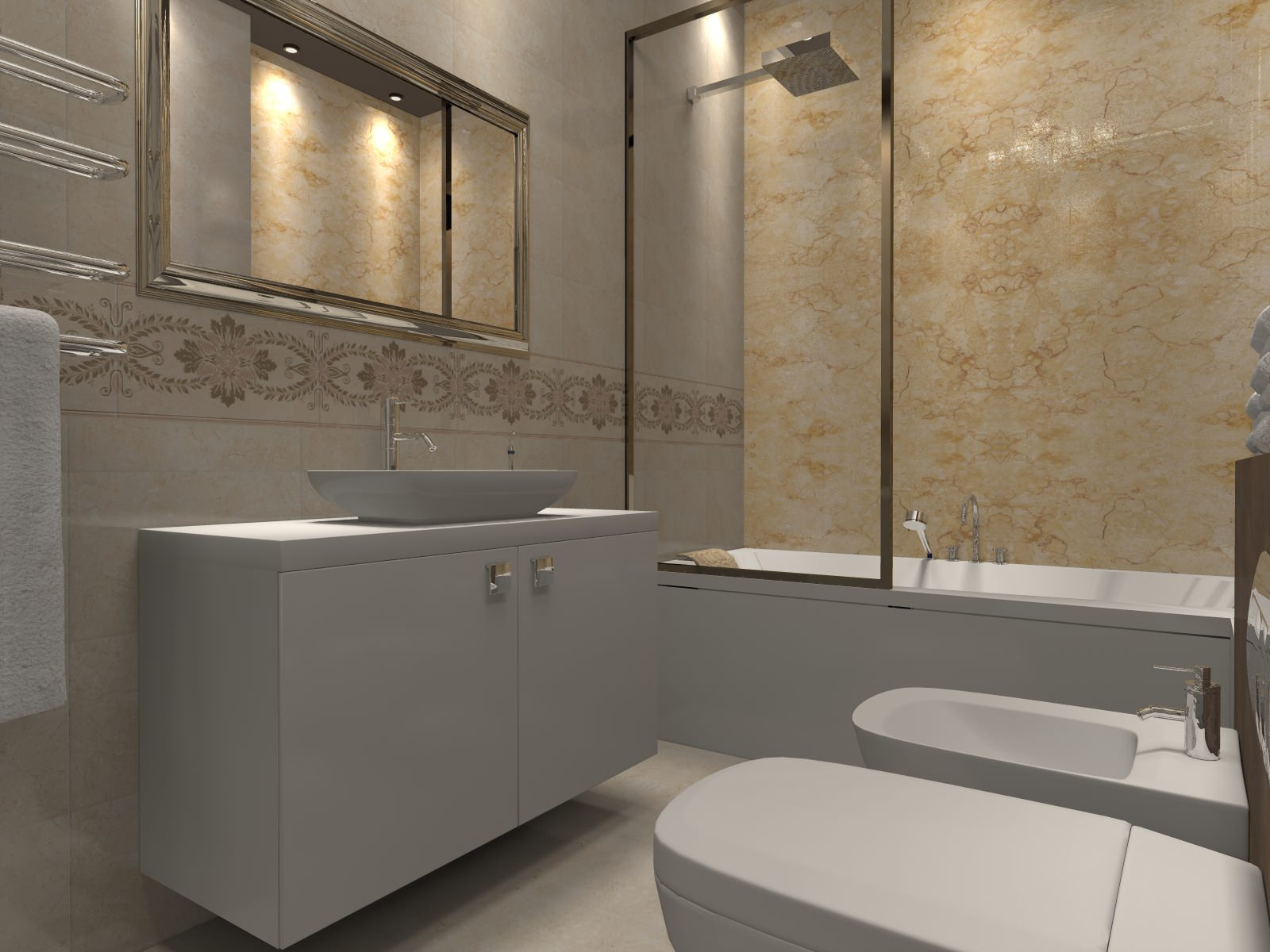 Ванная комната молодой семьи