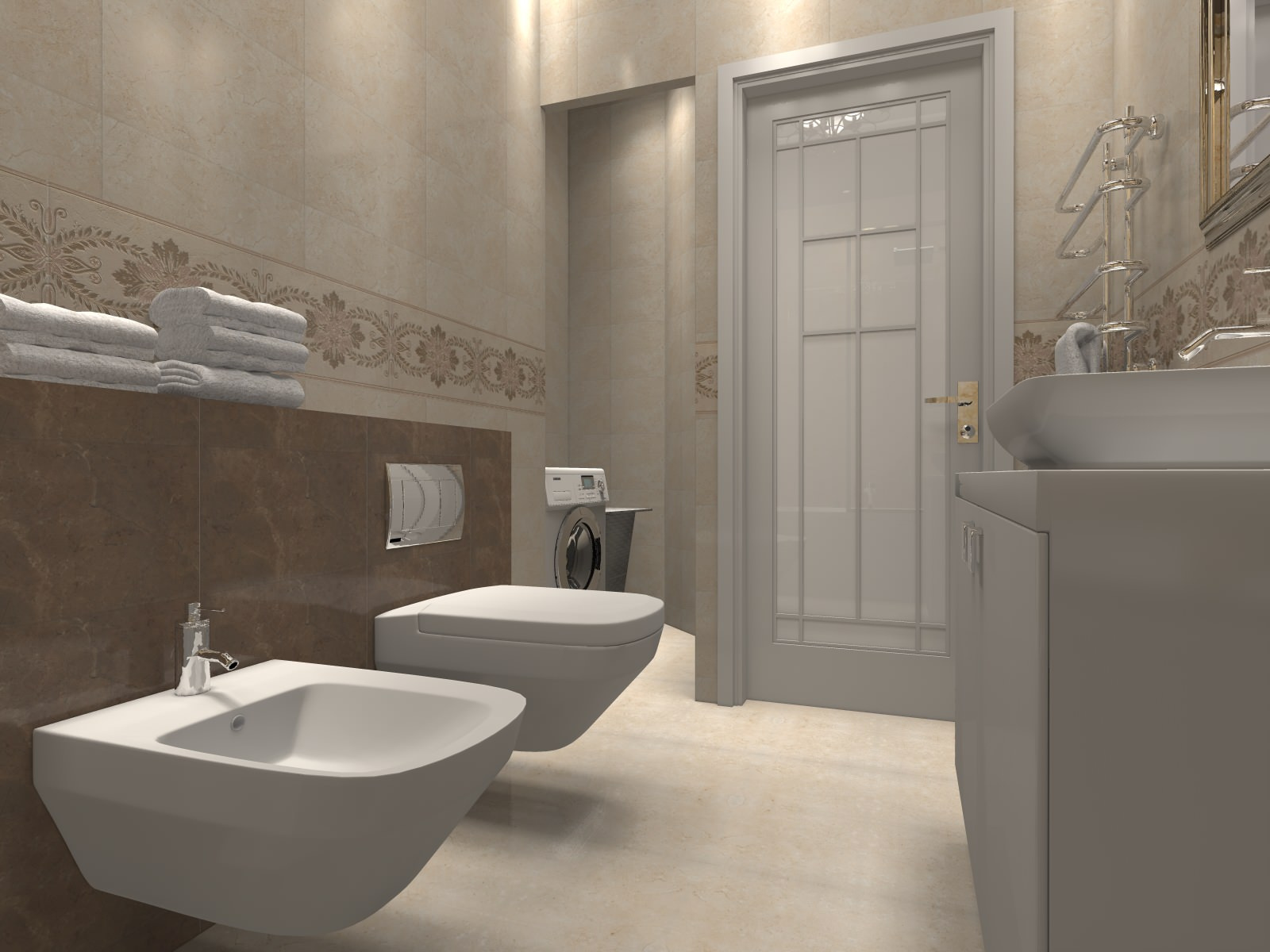 Ванная комната молодой семьи