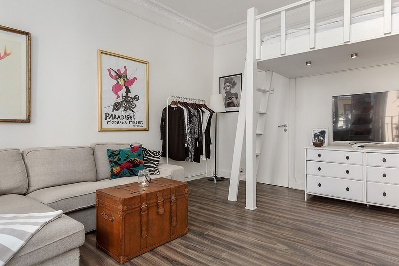 Небольшая студия 26 м2