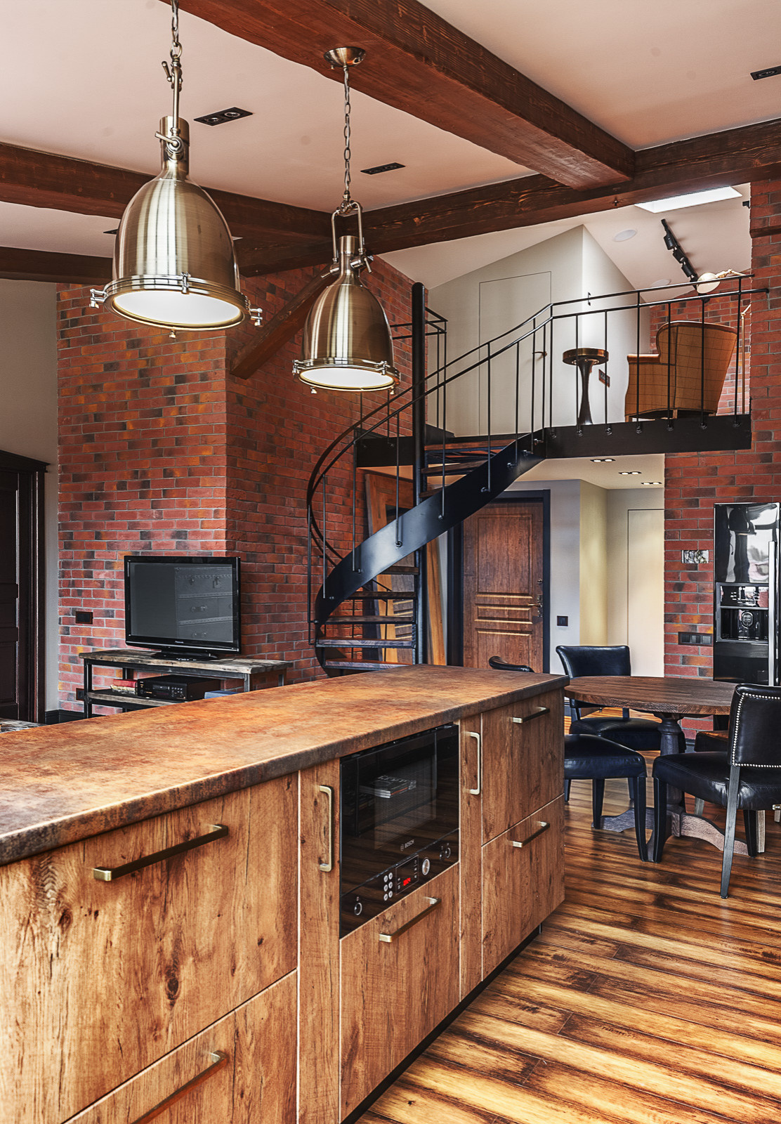 Квартира в стиле лофт