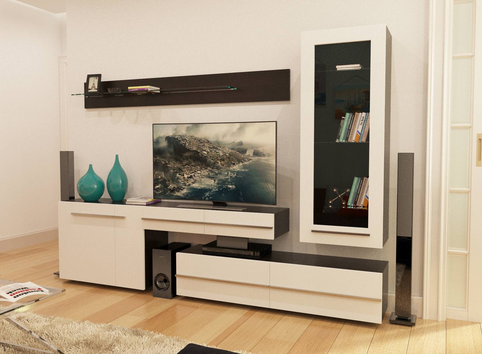 Дизайн проект квартиры 83 м.кв. в Киеве