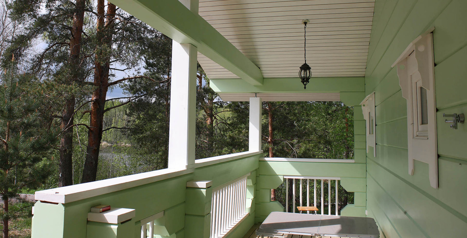 Баня на берегу Вуоксы