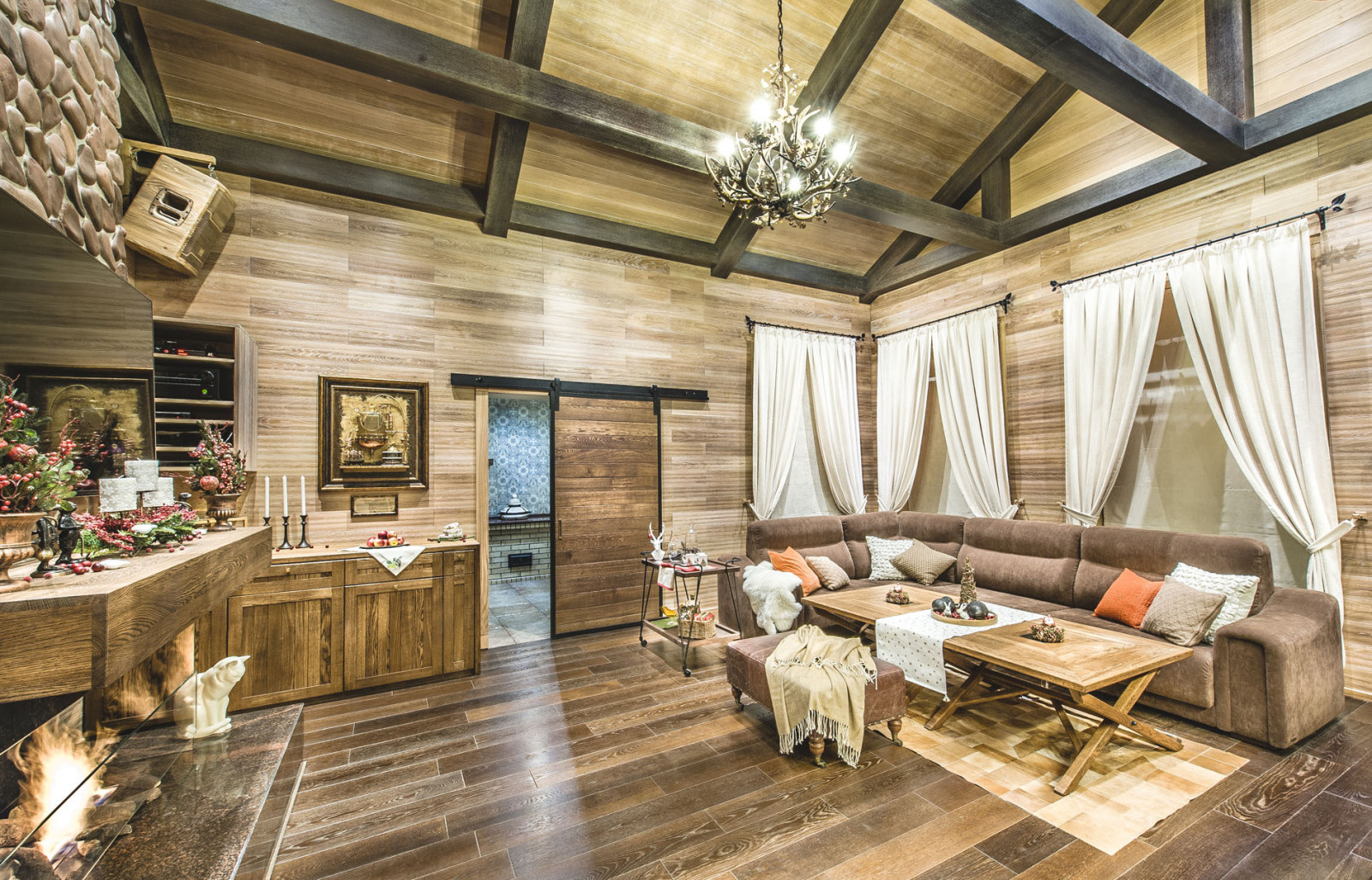 Спа-комплекс в стиле "шале"