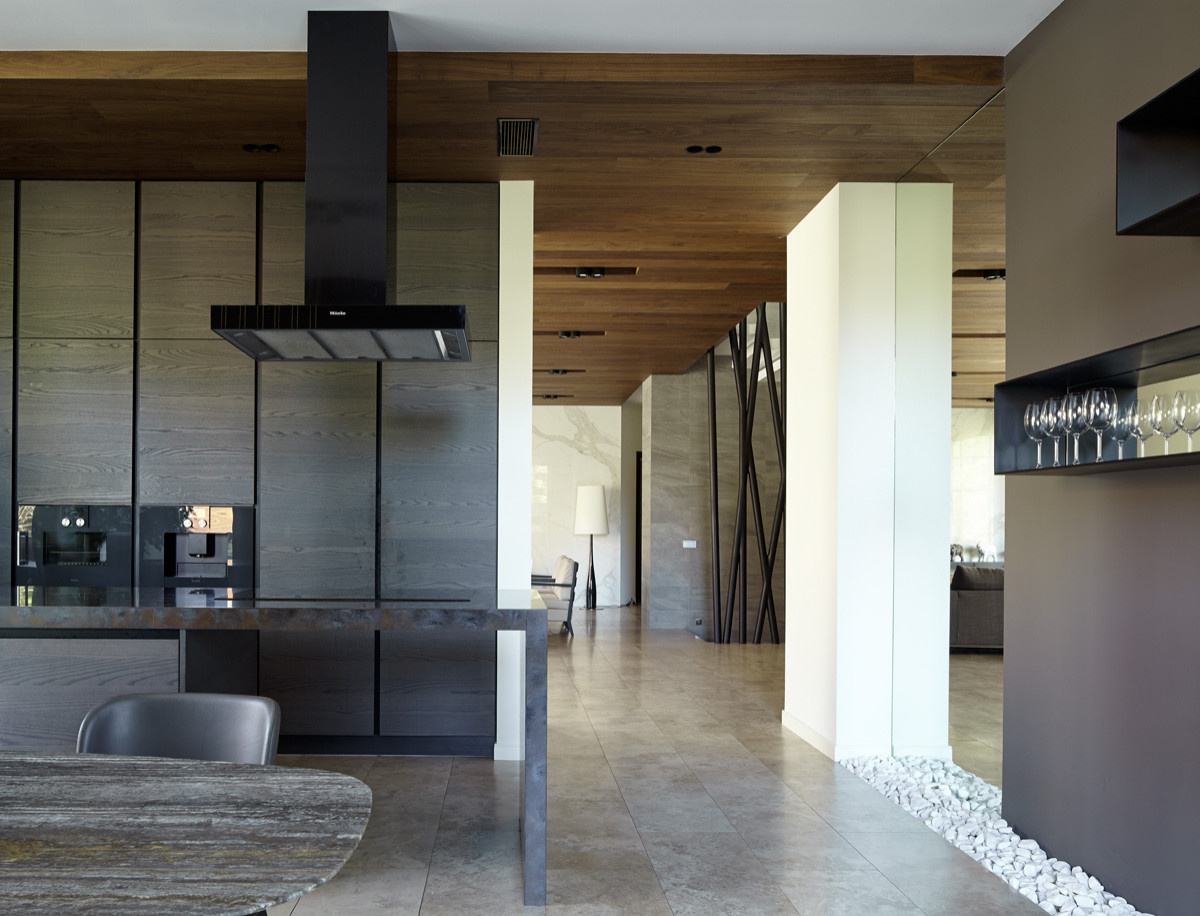 Интерьеры загородного дома на Истре