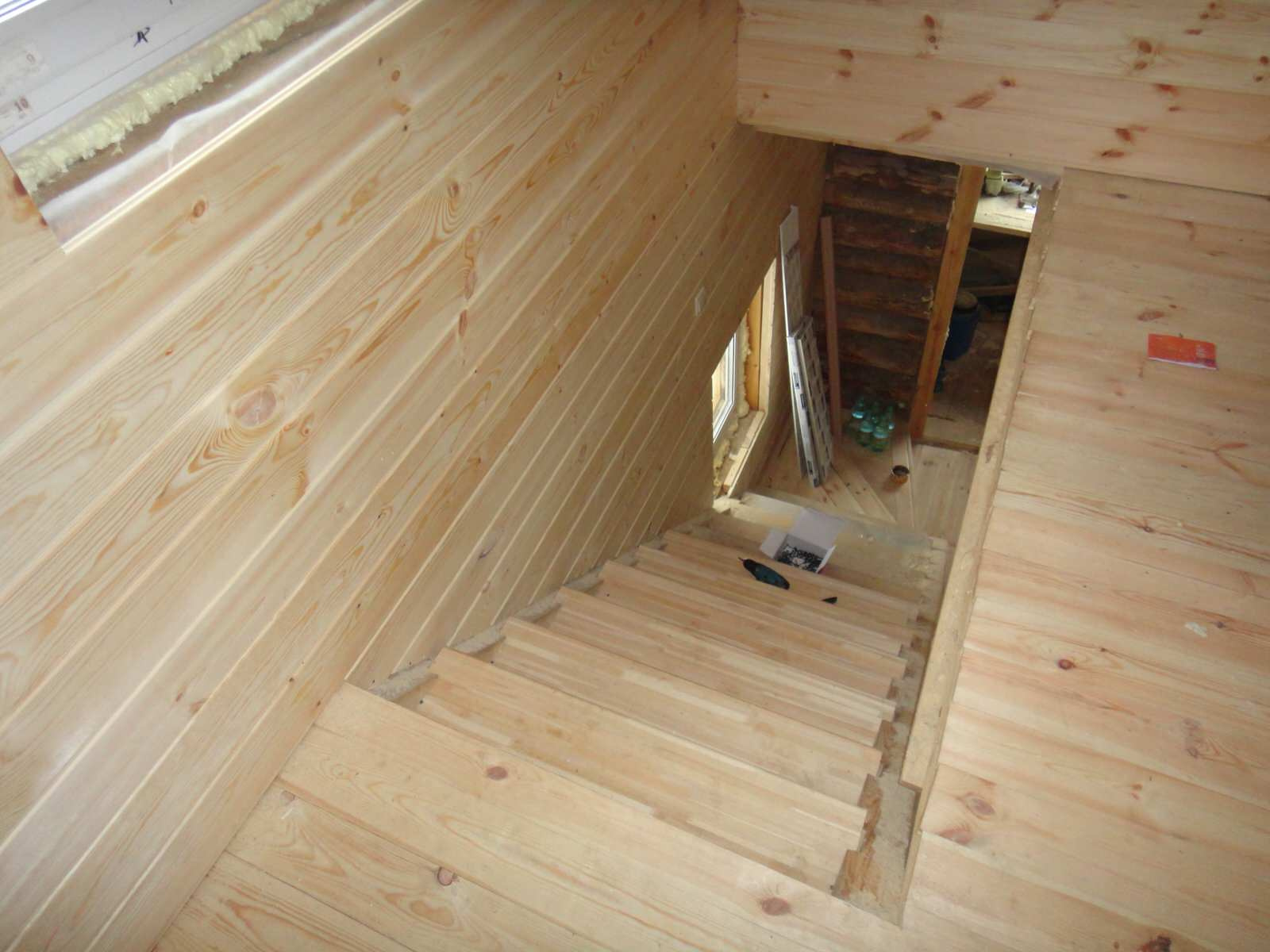 Отделка дома рядом с баней