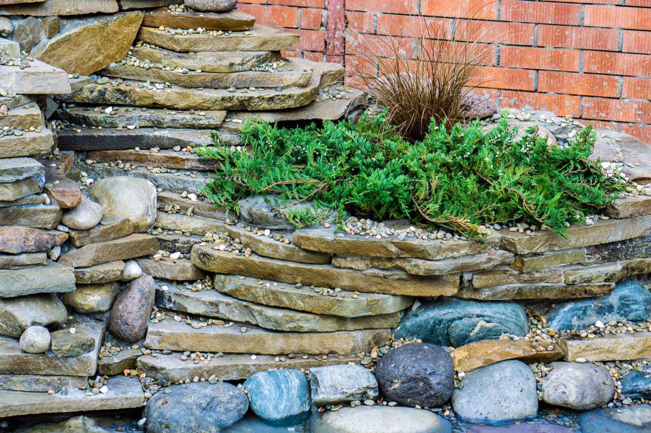 Строительство декоративного каскада, водопада в Ростове-на-Дону