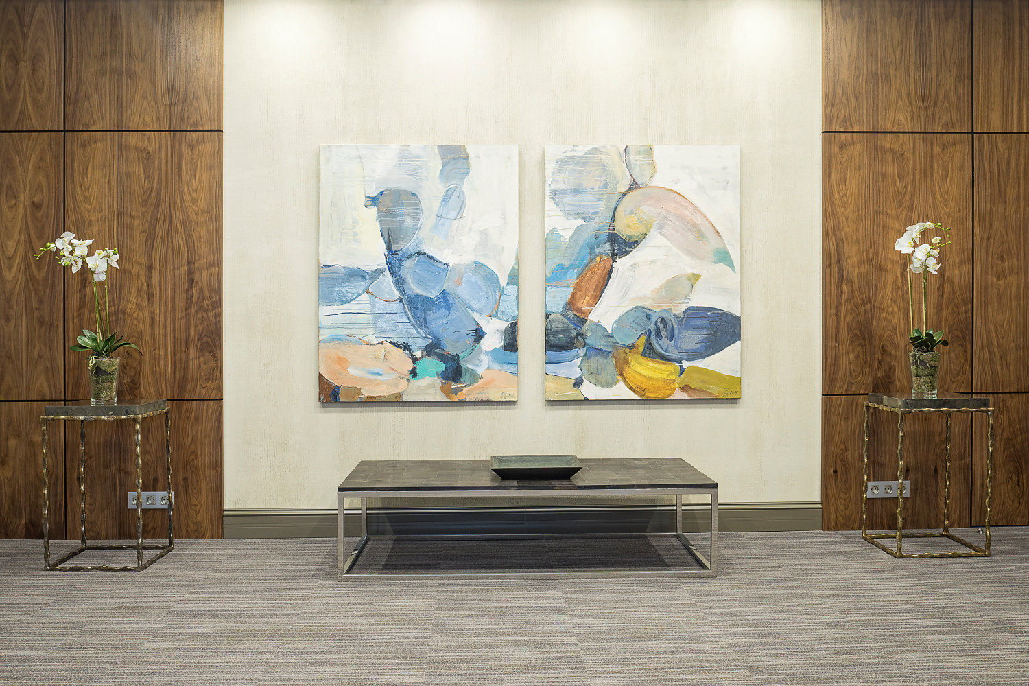 Кабинет руководителя банка 72 м2