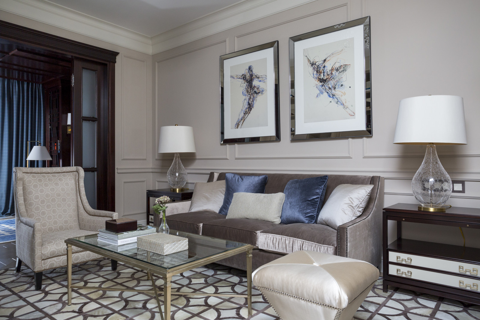 Ковер Kyle Bunting в интерьерах