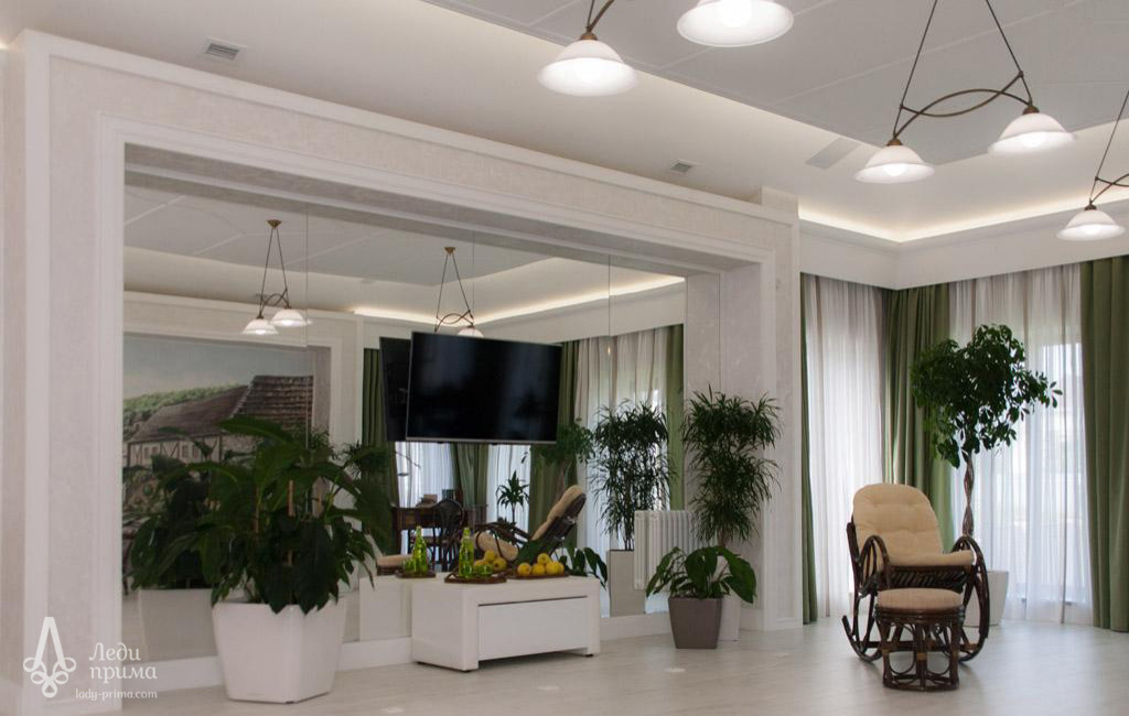 Фоновое изображение профиля "Леди прима" - шторы для счастливой семьи.