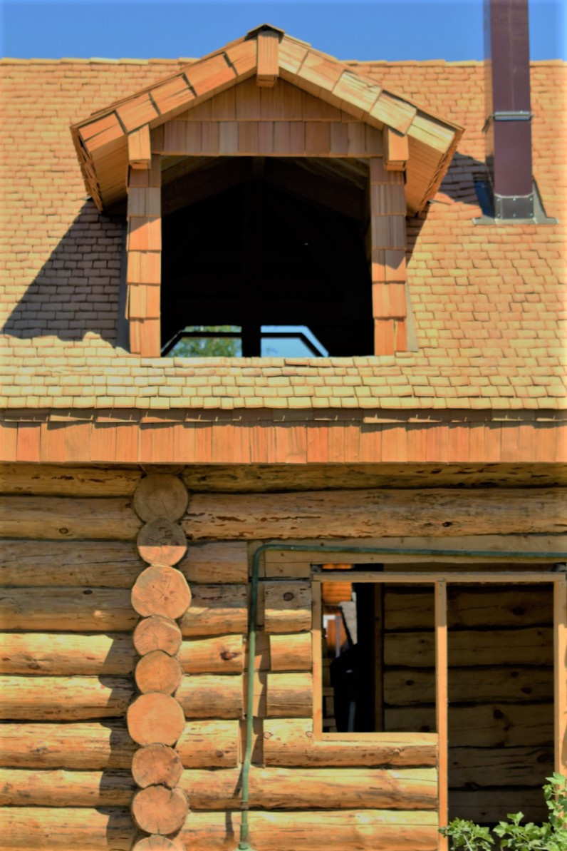 КРЫША ИЗ ДРАНКИ. 210 М2. ВНУКОВО. ИЮНЬ 2014 Г.