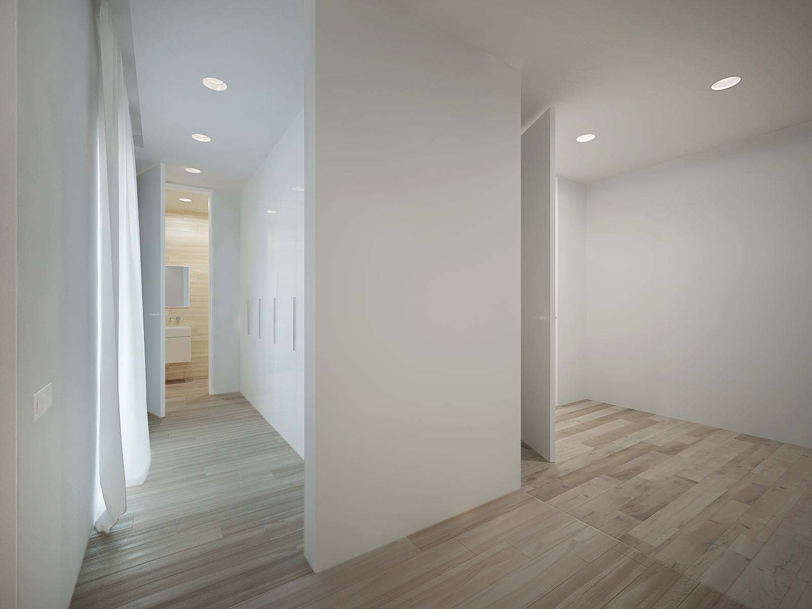 White apartment