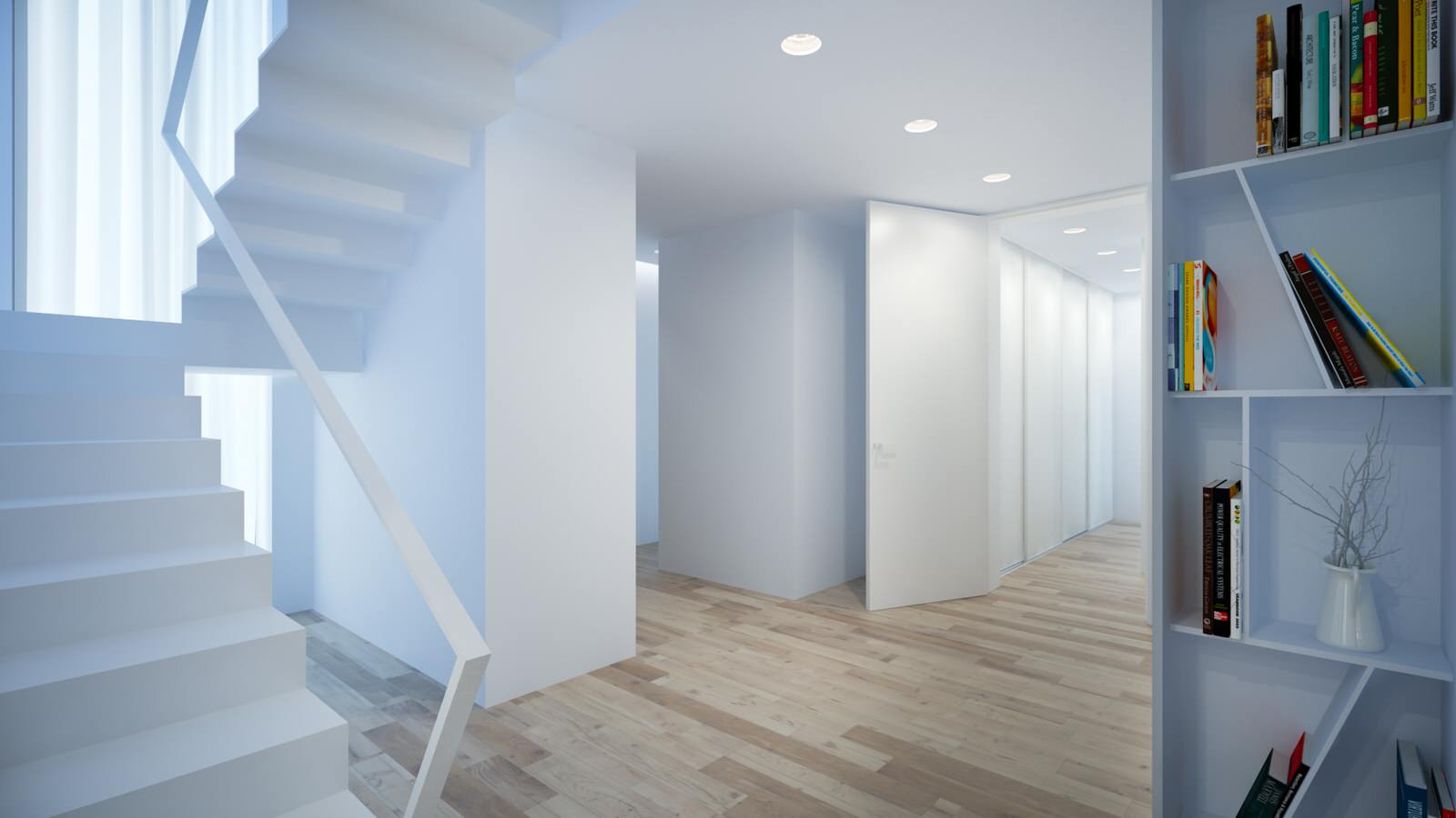 White apartment