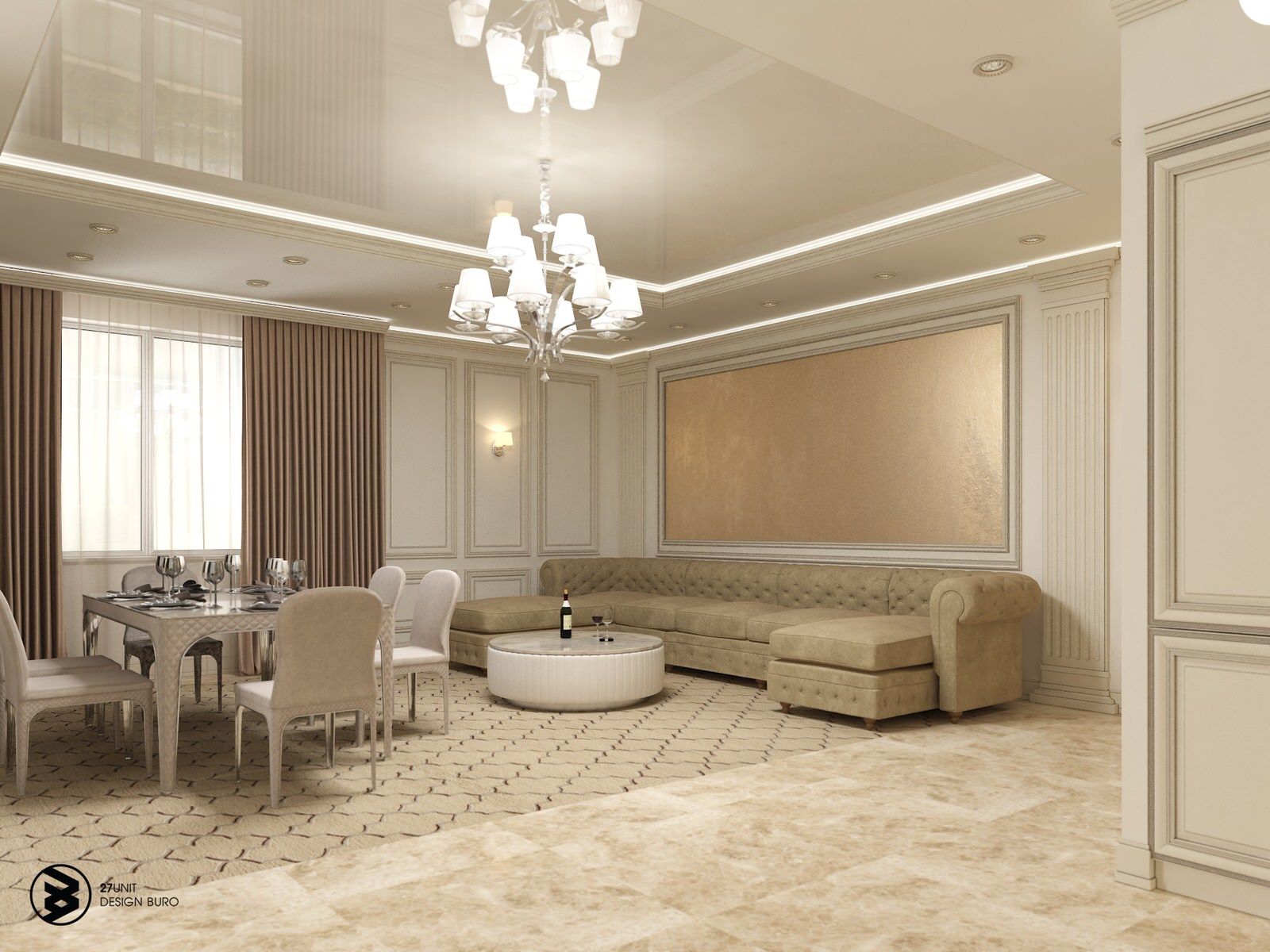 Apartment Parus 165 sq.m