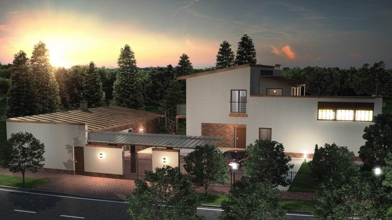 Современная вилла "L", 500 кв. м