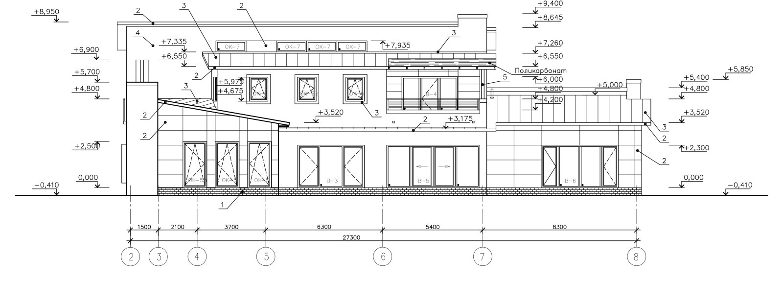 Современная вилла "L", 500 кв. м