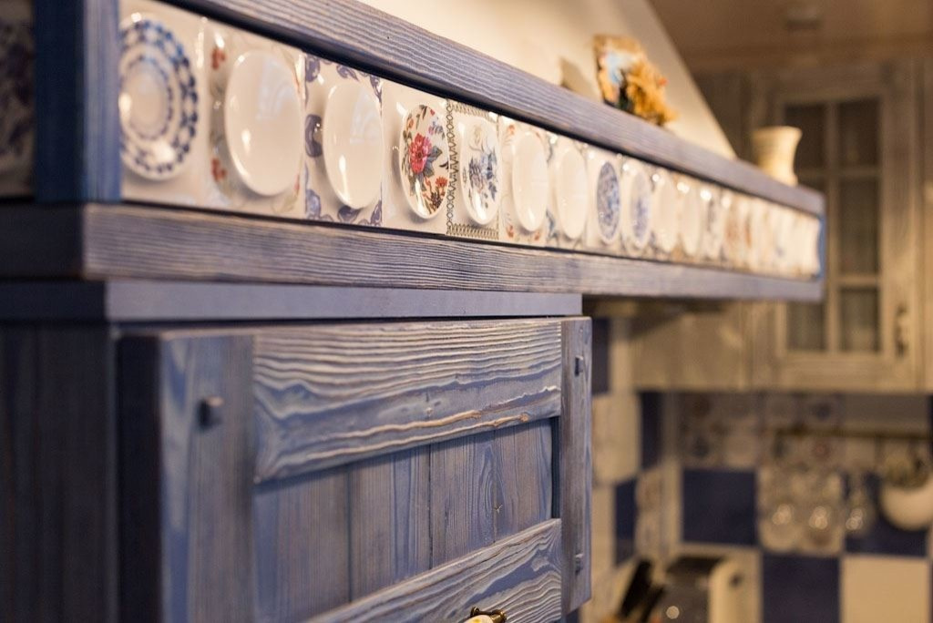 Проект деревянного дома из клееного бруса в стиле прованс