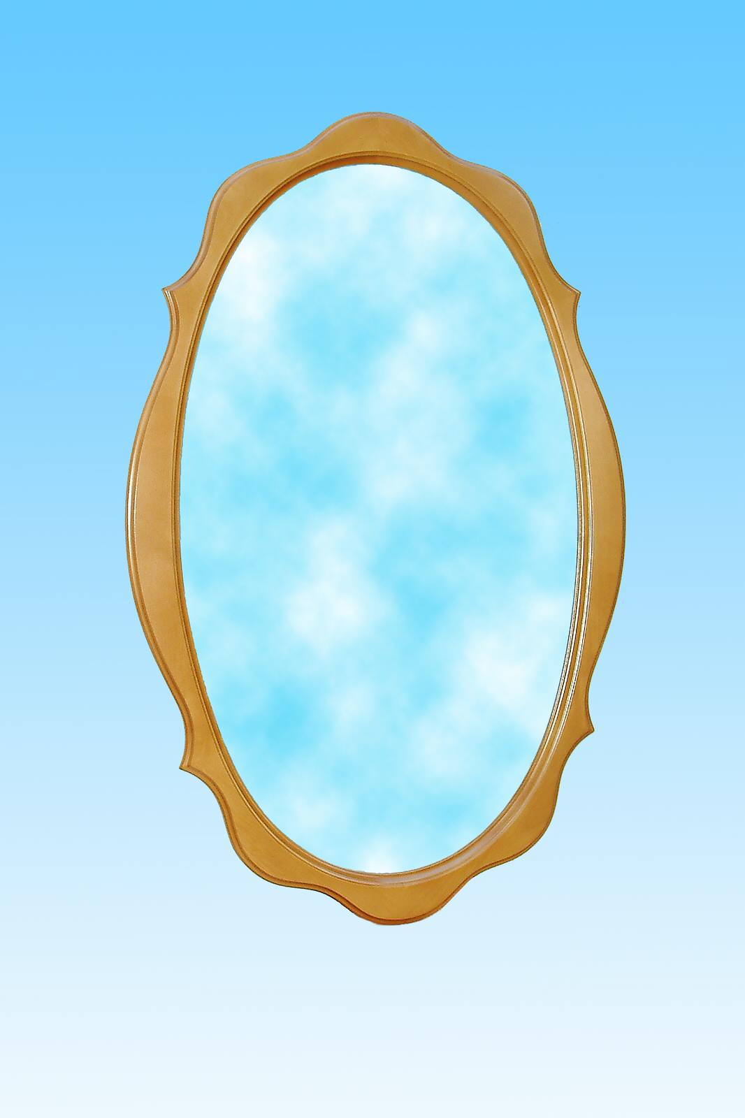 Зеркала в деревянном багете