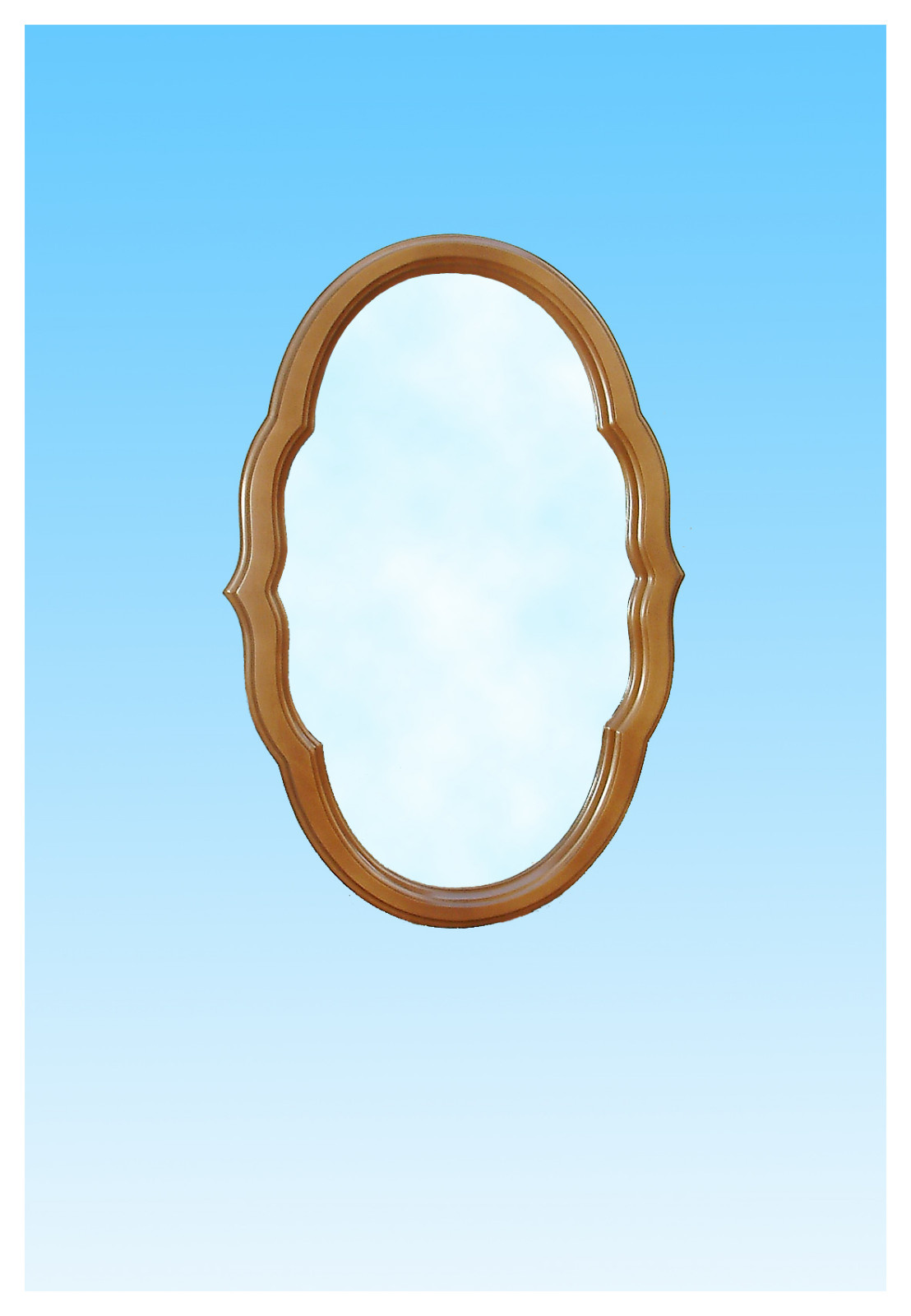 Зеркала в деревянном багете