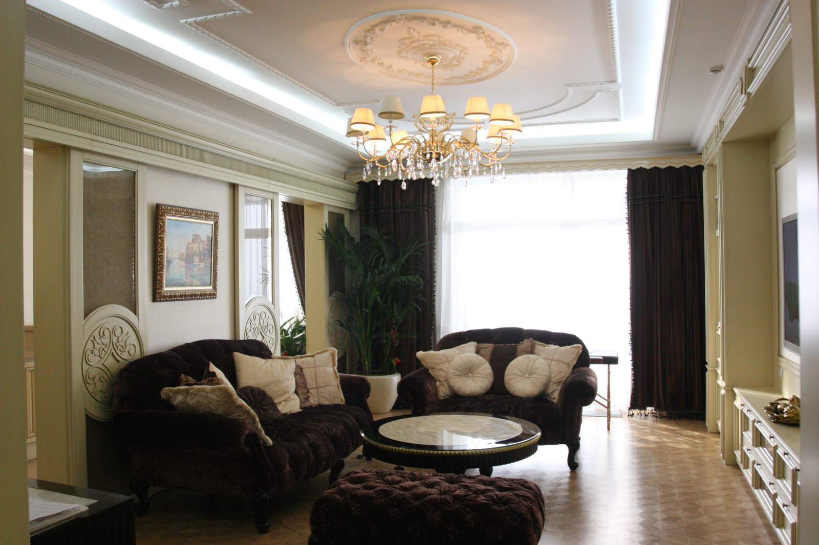 классический интерьер 180 кв.м.