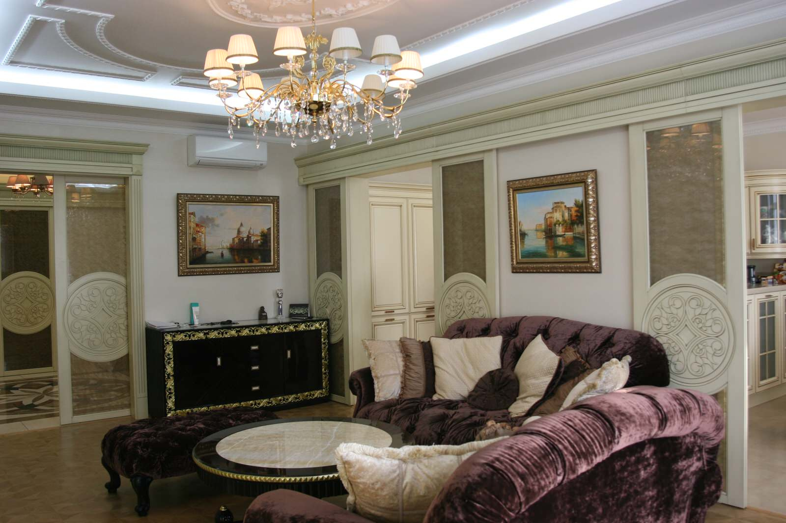 классический интерьер 180 кв.м.