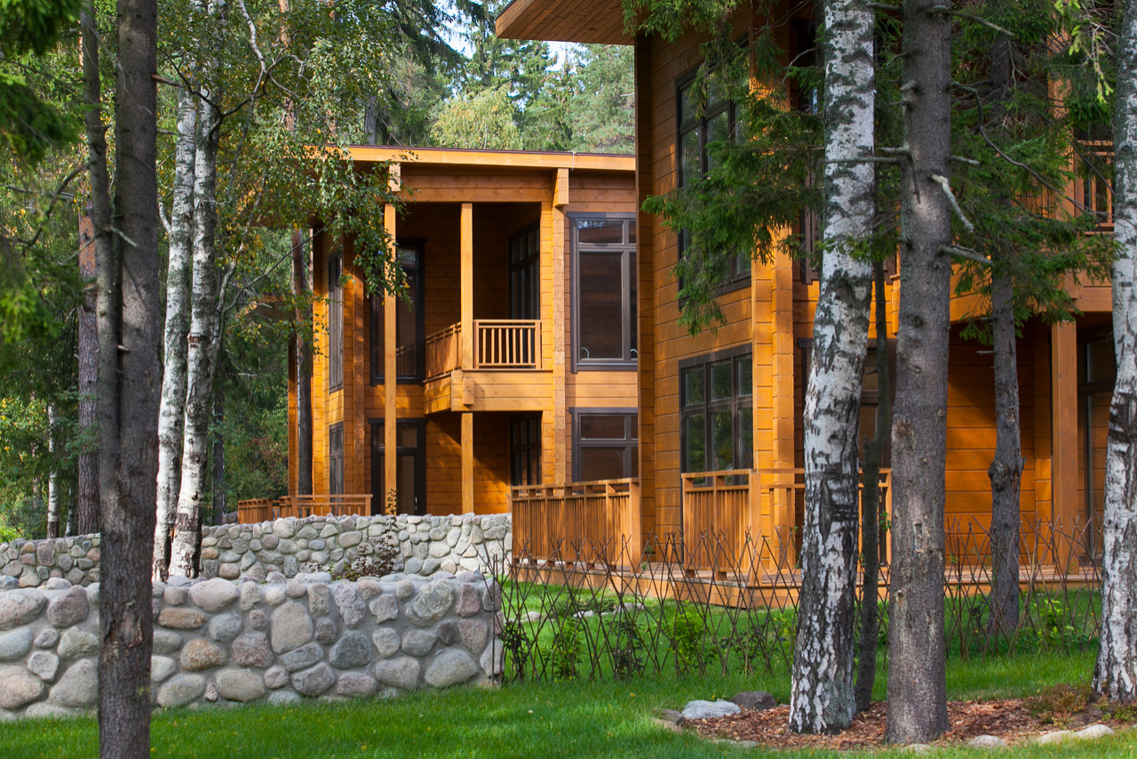 Реализация ландшафтного проекта благоустройства поселка