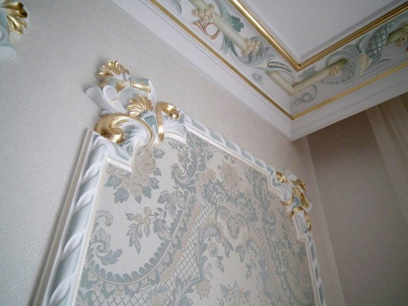Роспись и золочение лепнины в Казани