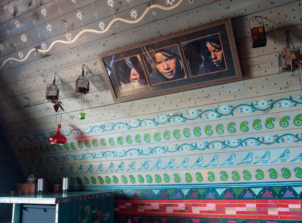 Роспись в марокканском стиле