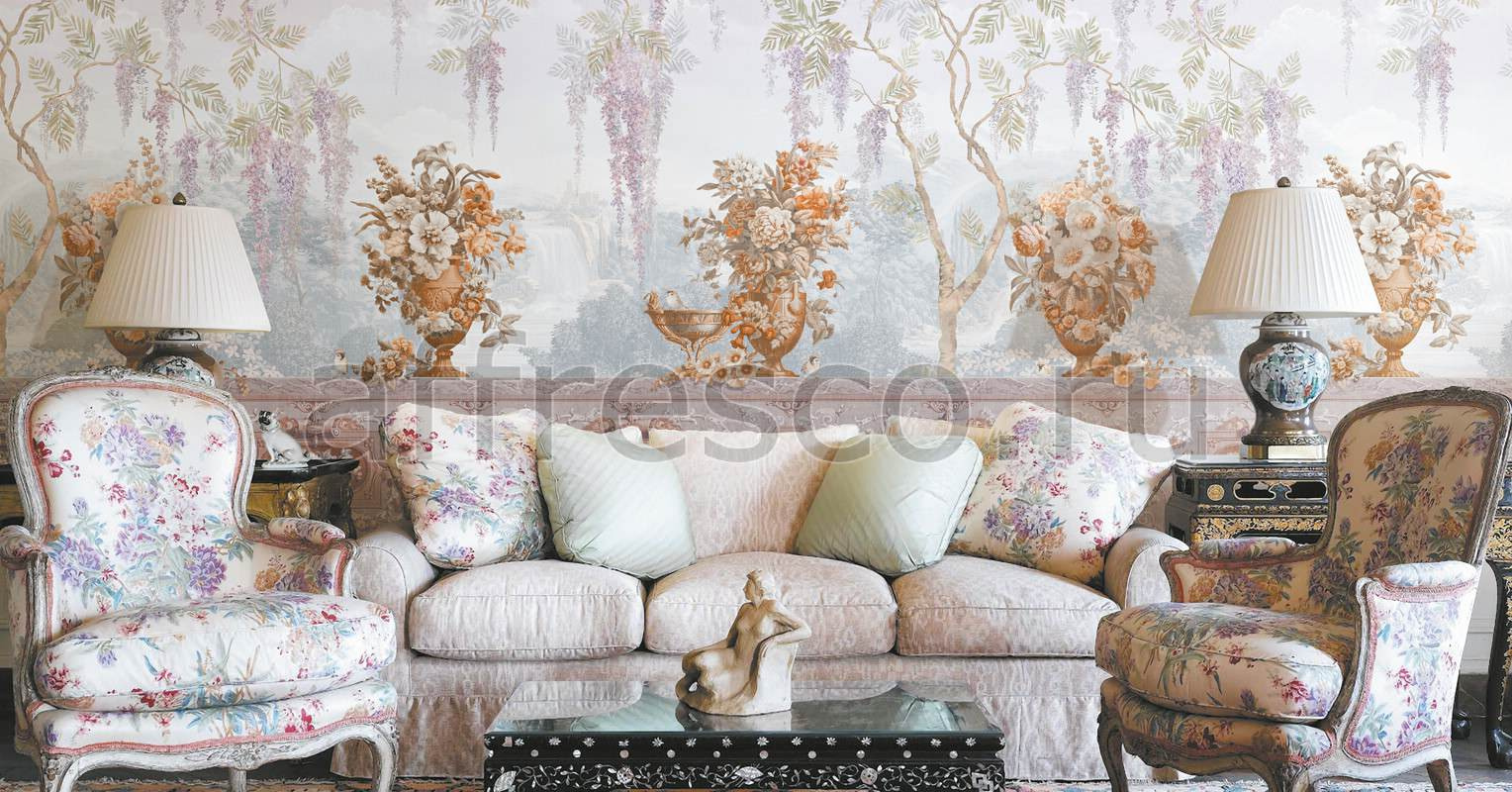 Фрески и фотообои в интерьере