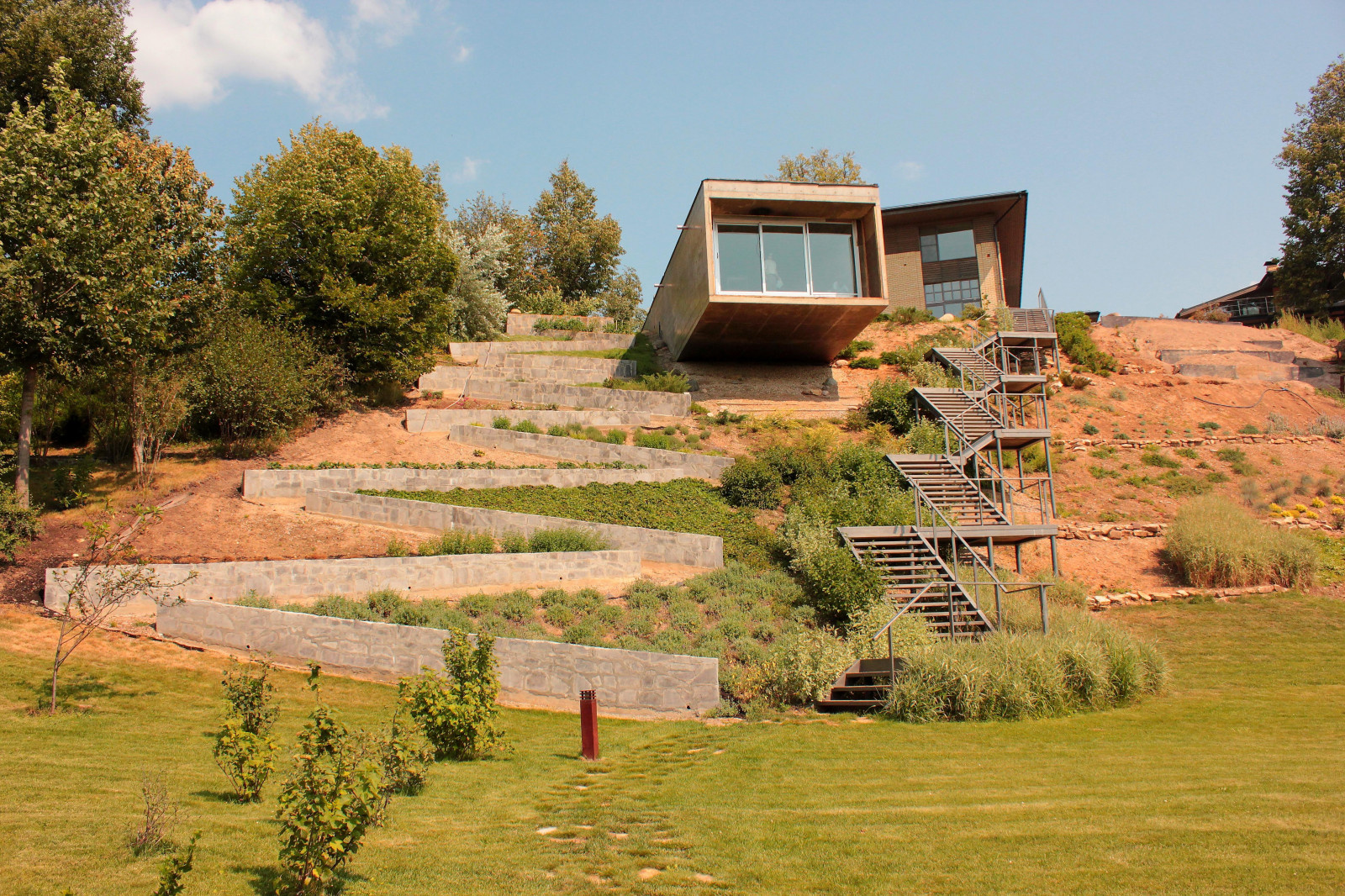 гостевой дом на склоне