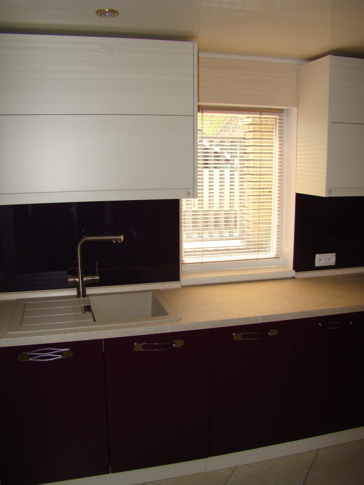 purple kitchen