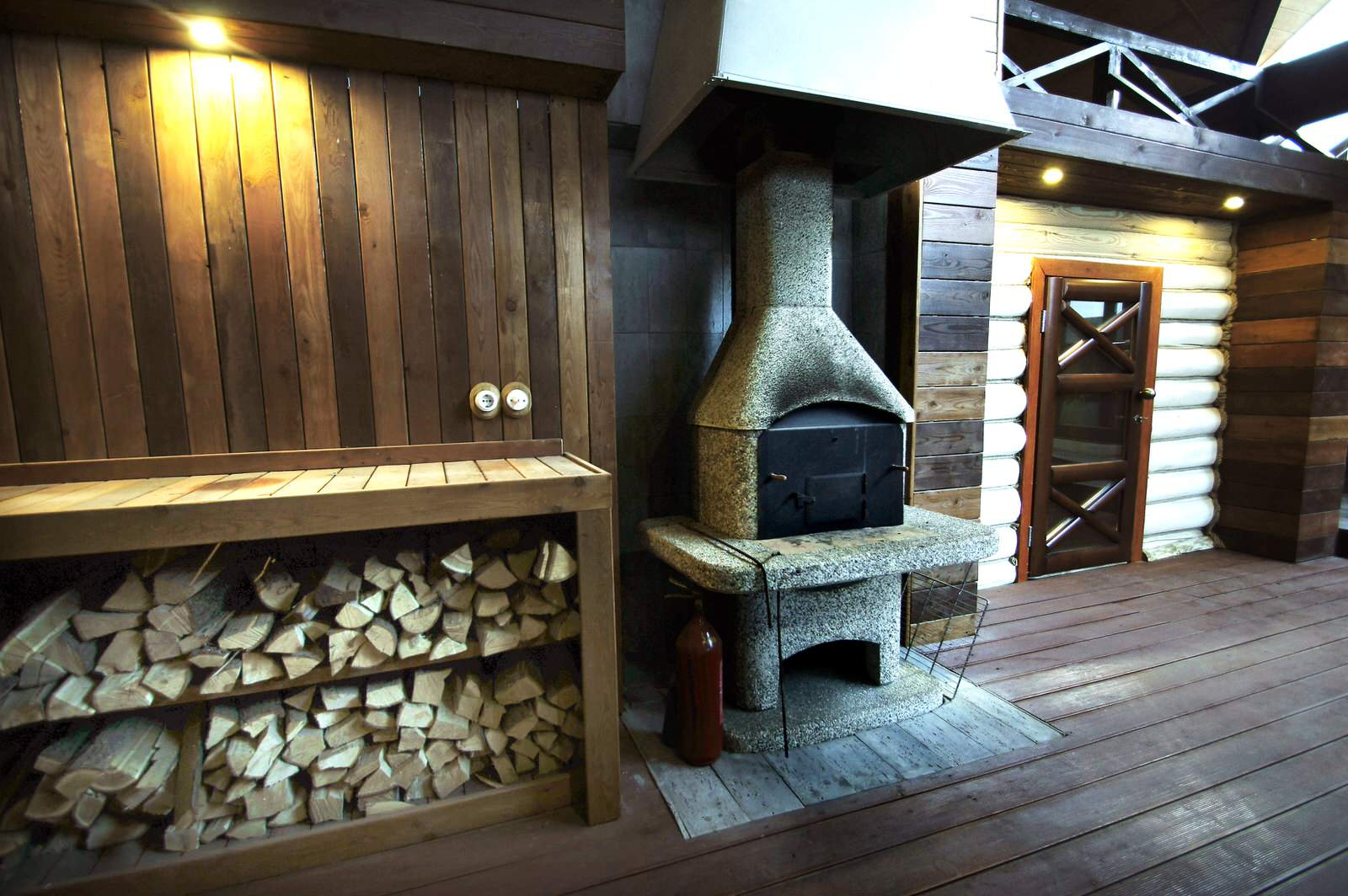 Шале на палубе